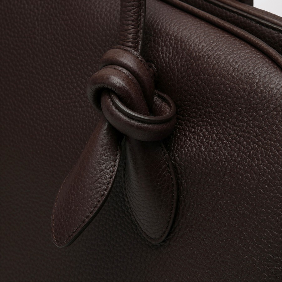 JACQUEMUS Le Grand Turismo medium shopping bag brown