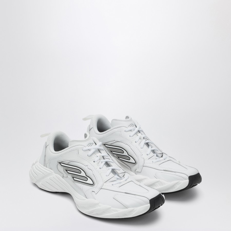 【無彩色で使いやすい♪】BALENCIAGA White Monday Shoes Women's Monday Shoe in White/black/grey | Balenciaga US