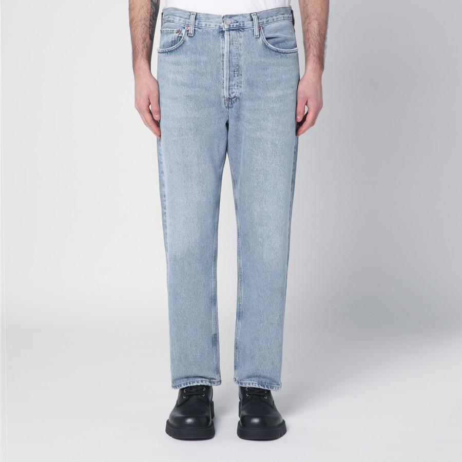 ボトムスその他 AGOLDE Faded light blue jeans in regenerated denim AGOLDE Light blue jeans in regenerated denim | TheDoubleF