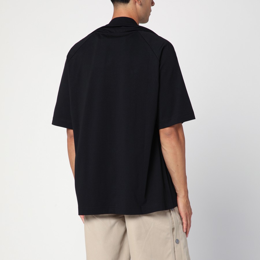 【関税&送料込】Martine Rose Oversized Black T-Shirt Celebra MARTINE ROSE Oversized Black T-Shirt Celebration With Print