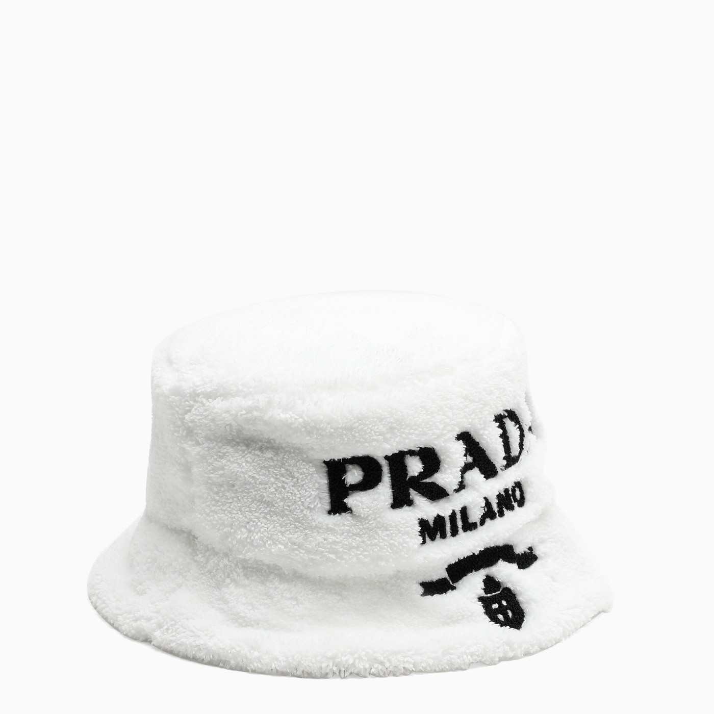 prada white hat