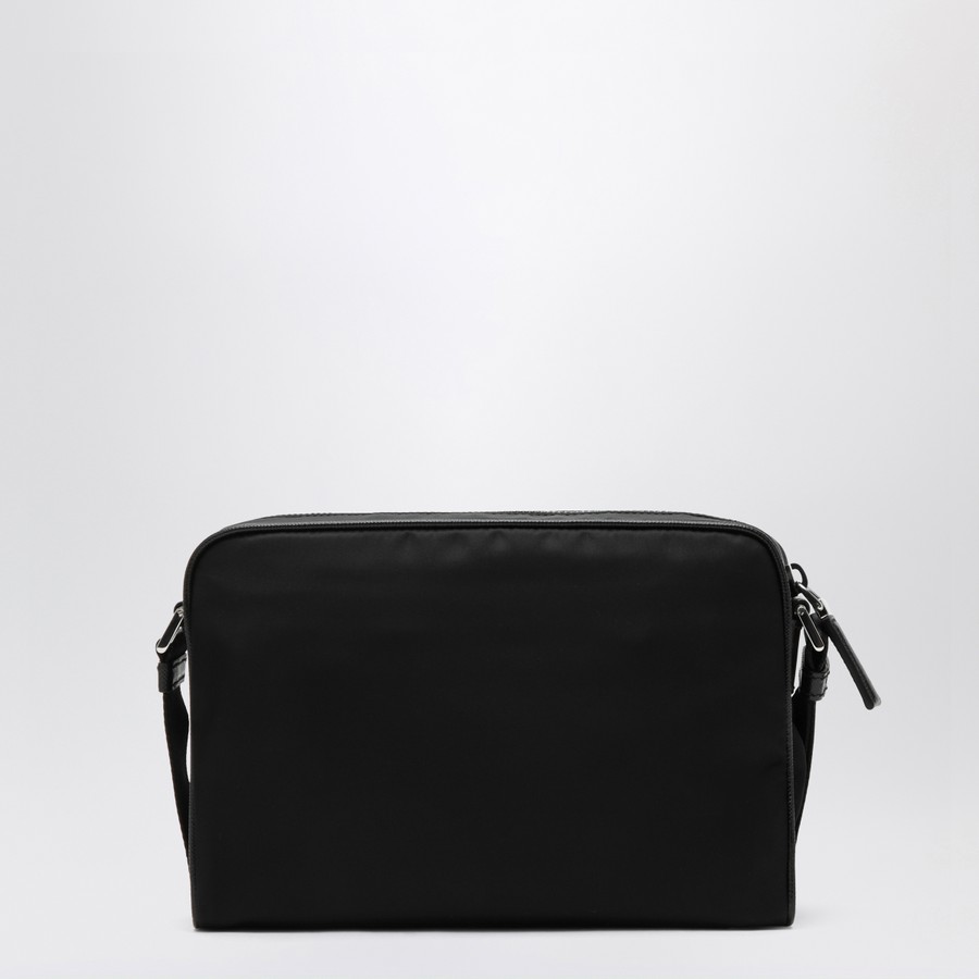 Prada Small black crossbody bag in Re-Nylon and Saffiano Prada Small black crossbody bag in Re-Nylon and Saffiano