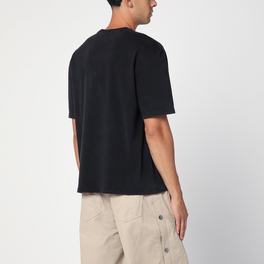 MARTINE ROSE ロコフリントクルネックTシャツ 603JE01002B BLK Martine Rose Outlet: men's t-shirt - Black | Martine Rose t