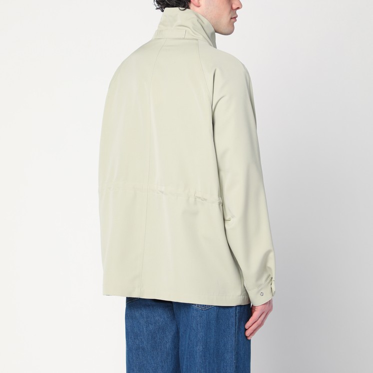 ジャケット・アウター AURALEE BLUEFACEDWOOLDOUBLE CLOTH COAT 0 SPORTIVO [Bluefaced wool dobby over jacket charcoal]
