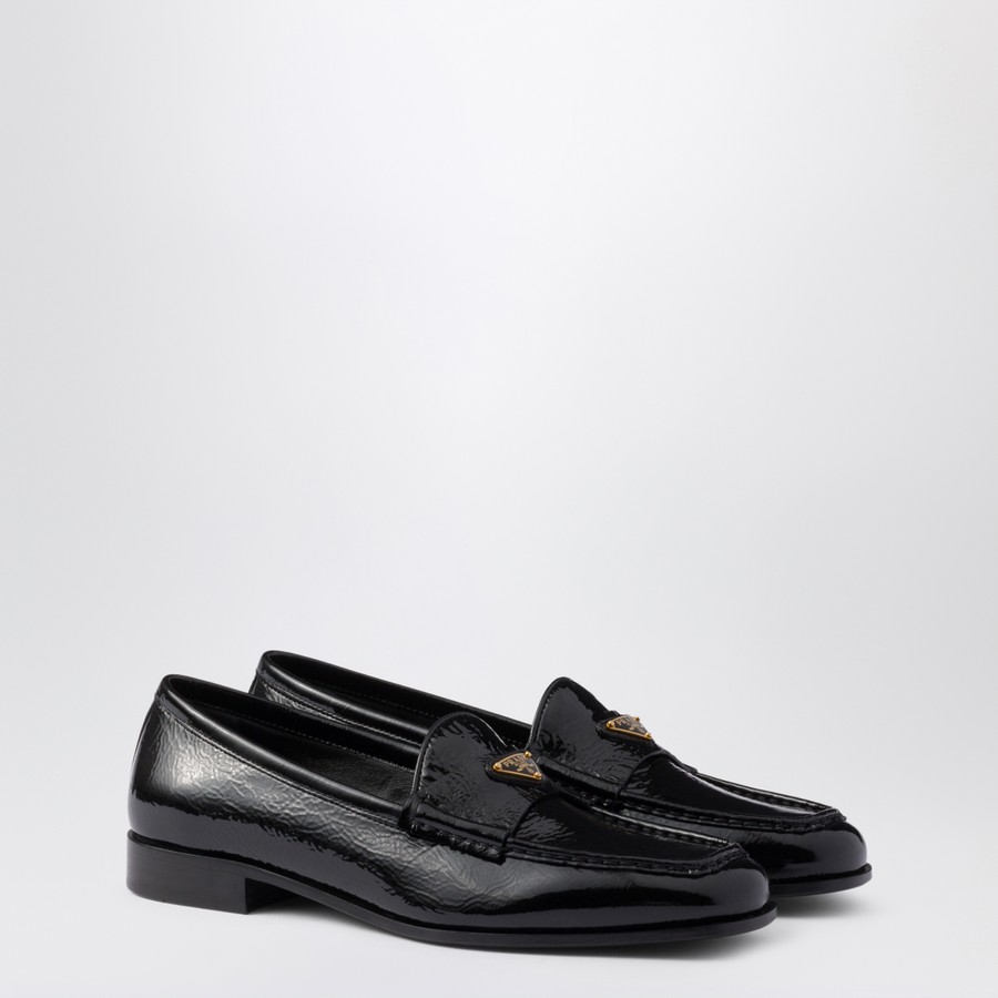 ローファー・オックスフォード PRADA Woman Loafers Black 1D843NF020H27 F0002 Prada Black patent leather loafer | TheDoubleF