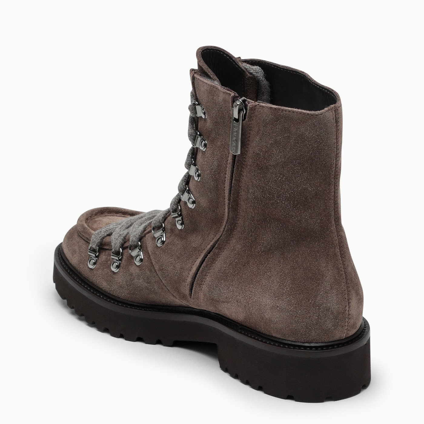 Doucal's Dove grey suede ankle boots TheDoubleF