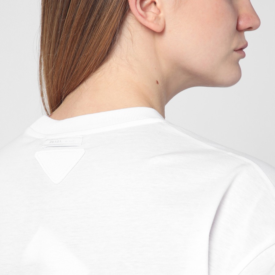 Tシャツ・カットソー PRADA Women Tops 3556BOOO11CD F0009 WHITE 楽天市場】【数量限定・在庫限り・早い者勝ち！】 プラダ