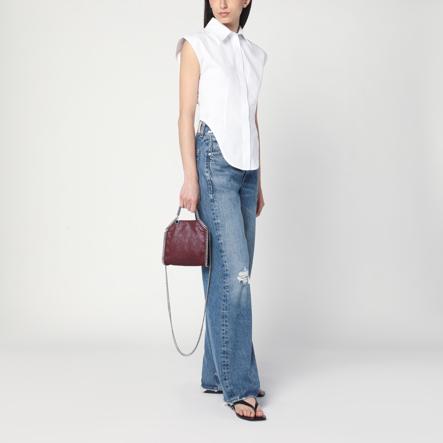 トートバッグ Stella McCartney Tote Bag micro Falabella plum colour Stella McCartney Tote Bag micro Falabella plum colour