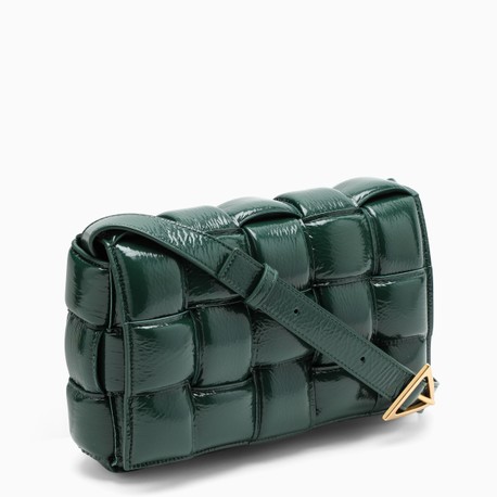 Bottega Veneta Dark Green Padded Cassette Bag Thedoublef