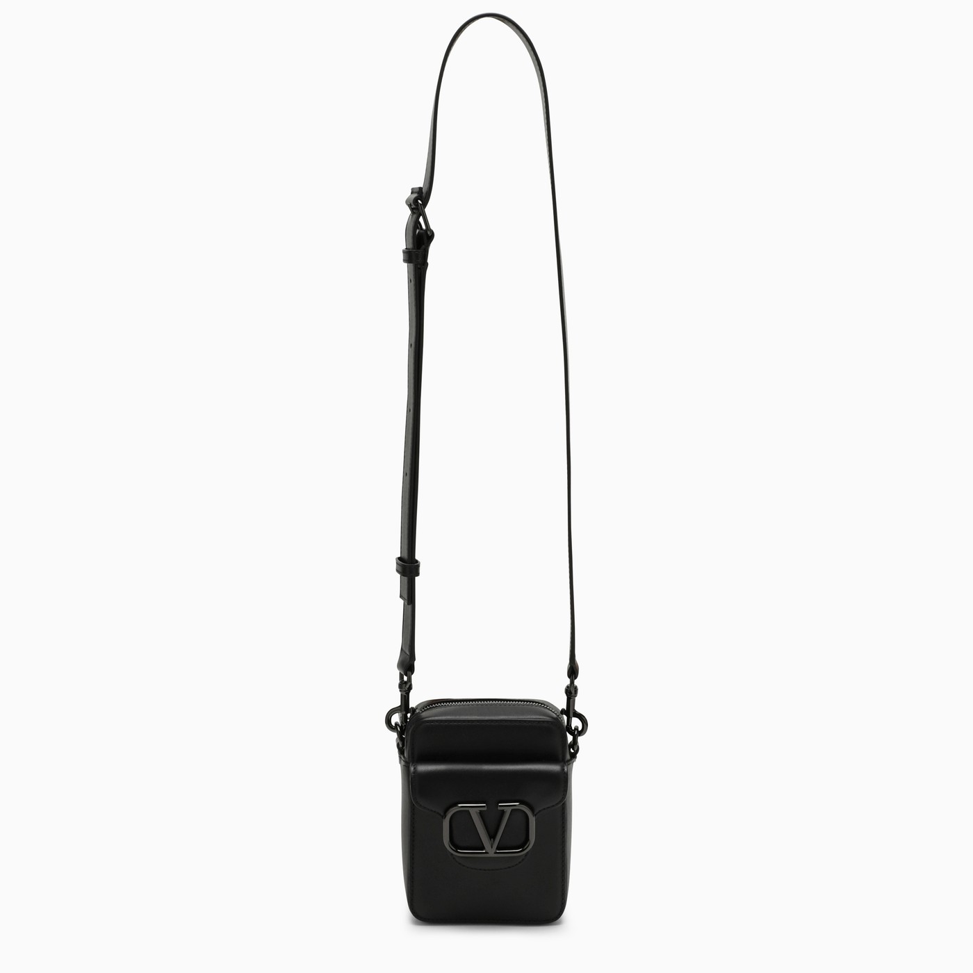 Valentino Garavani Mini Locò black shoulder bag TheDoubleF