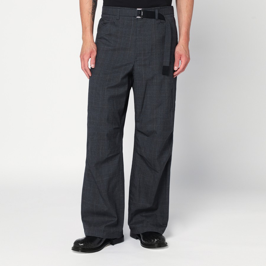 Sacai Gray cargo pants with belt | TheDoubleF