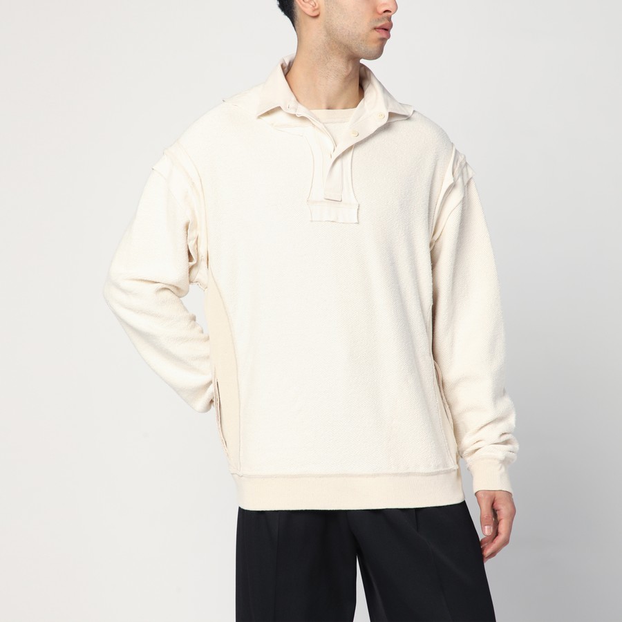 Maison Margiela Logo Sweatshirt Ecru スウェットシャツ SWEATSHIRT | Maison Margiela(メゾン マルジェラ) / トップス