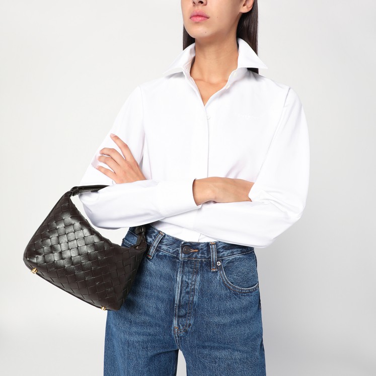 Bottega Veneta Dark Praline Mini Jodie bag | TheDoubleF