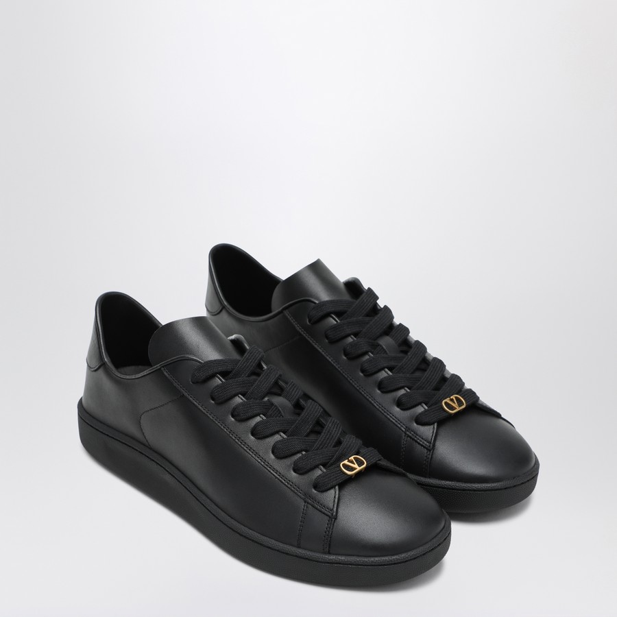 ヴァレンティノ Valentino Garavani Royco Sneakers Valentino Garavani Black leather Royco sneakers | TheDoubleF