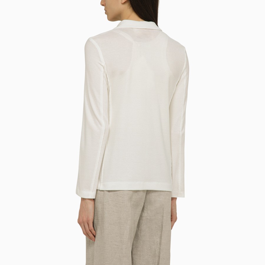 ジャケット Harris Wharf London White single-breasted cotton jacket Harris Wharf London White single-breasted cotton jacket