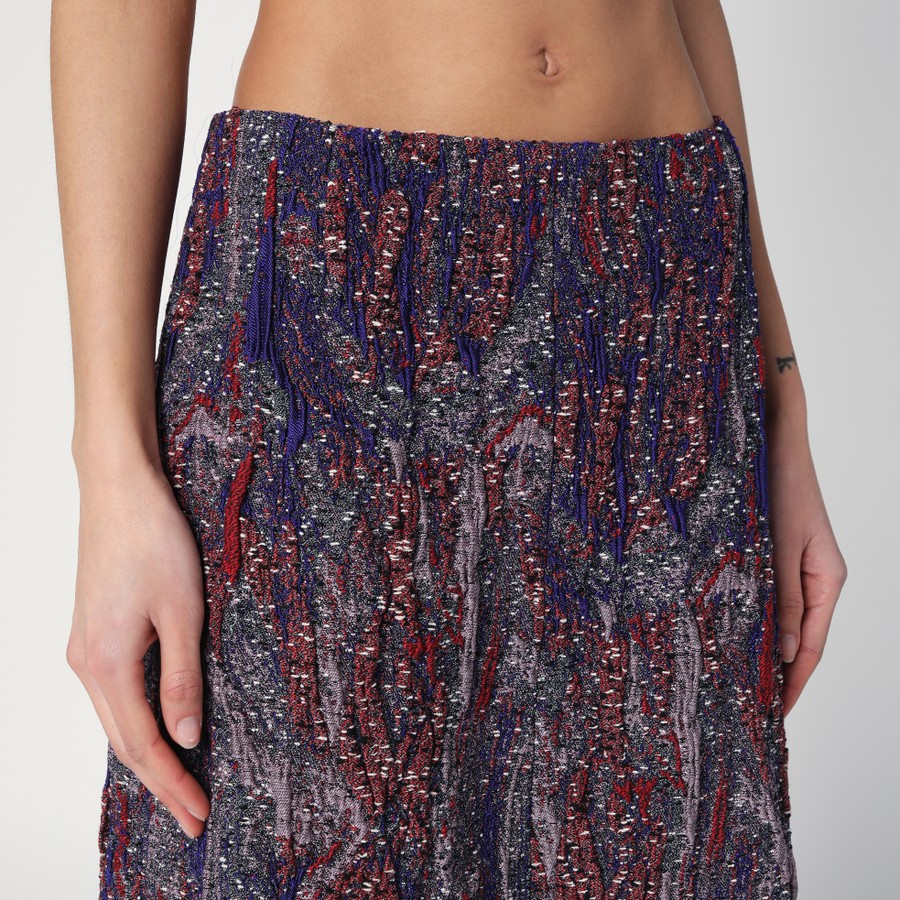 スカート DRIES VAN NOTEN SKIRT IN JACQUARD COTTON-BLEND VISCOSE Dries Van Noten Skirt in jacquard cotton-blend viscose