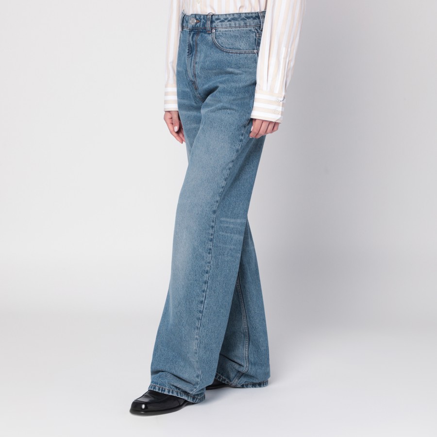 Ami Paris Washed blue denim jeans | TheDoubleF