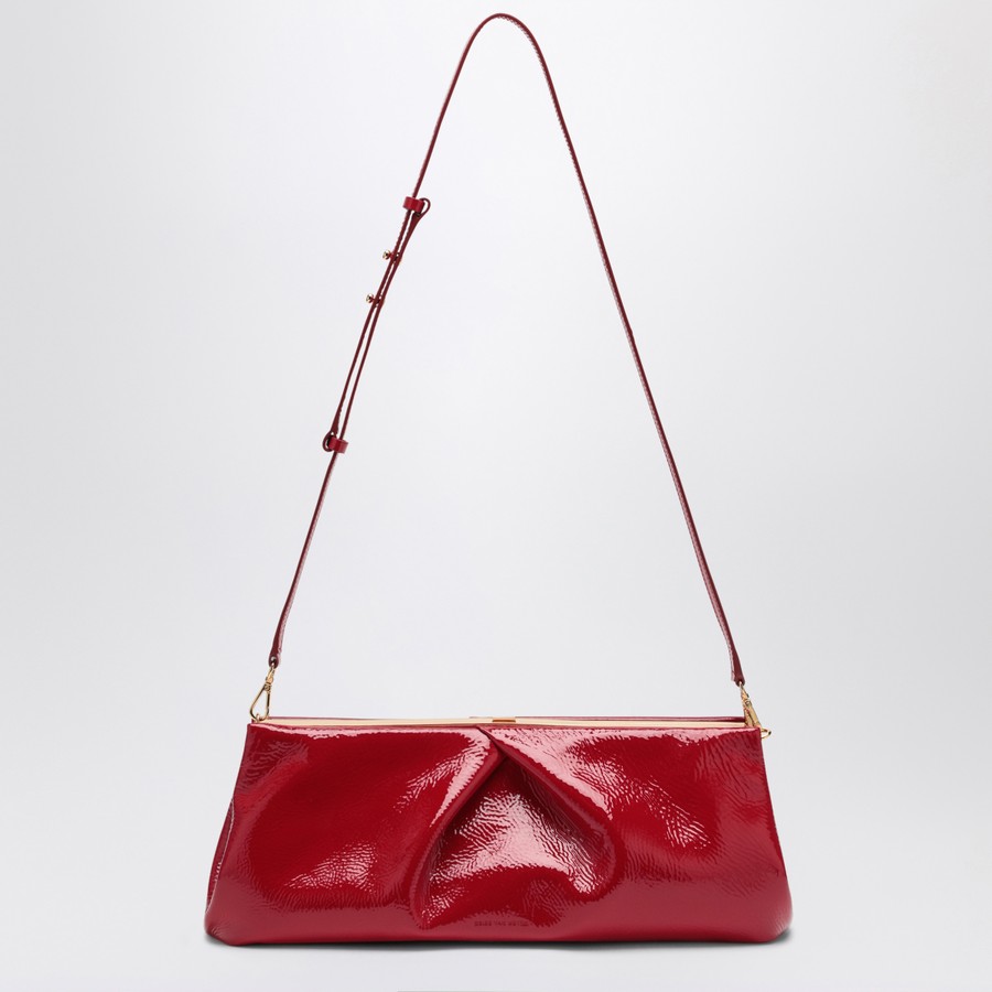 【送料&関税込】Dries Van Noten Patent Clutch Patent leather clutch bag Dries Van Noten Black in Patent