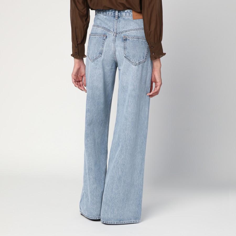デニム・ジーパン Isabel Marant Wide Ice Blue Jeans ISABEL MARANT Wide ice blue jeans | TheDoubleF