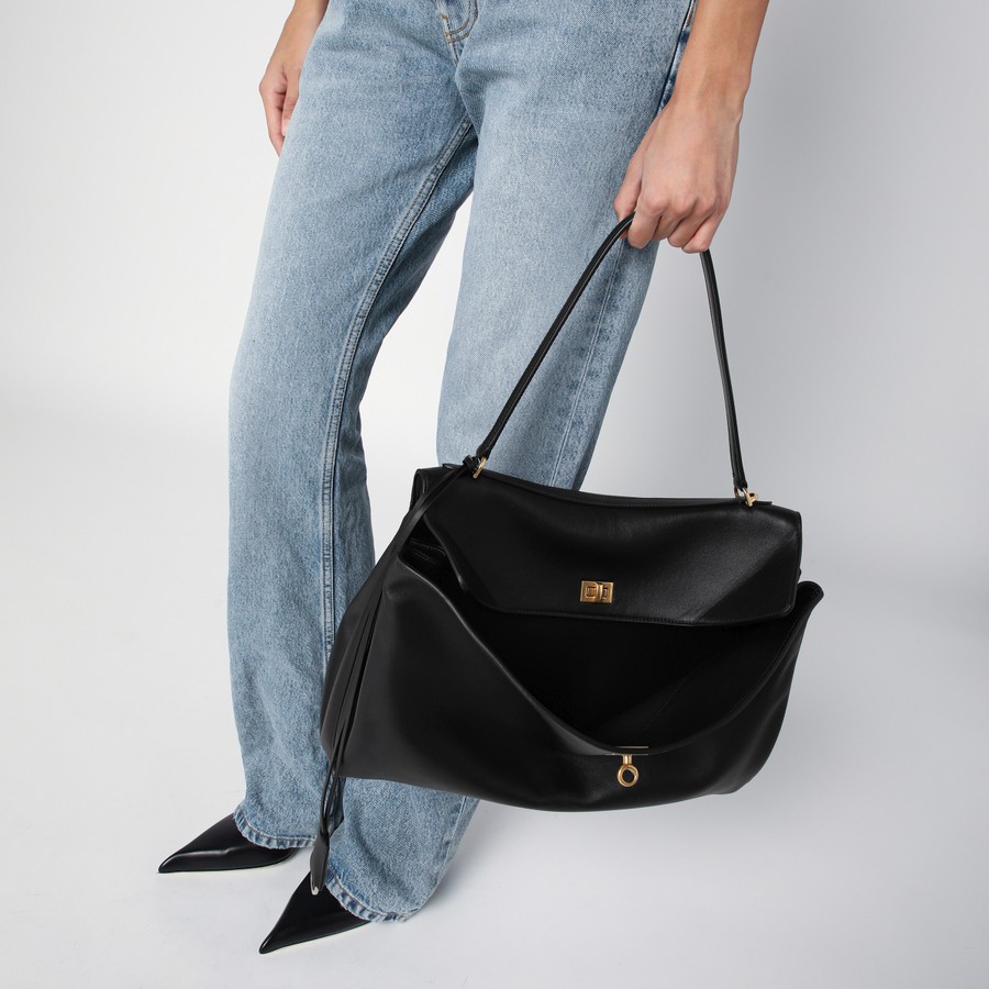 【関税&送料込】Balenciaga Smooth Black Calfskin Large Rodeo Balenciaga Smooth black calfskin Large Rodeo bag | TheDoubleF