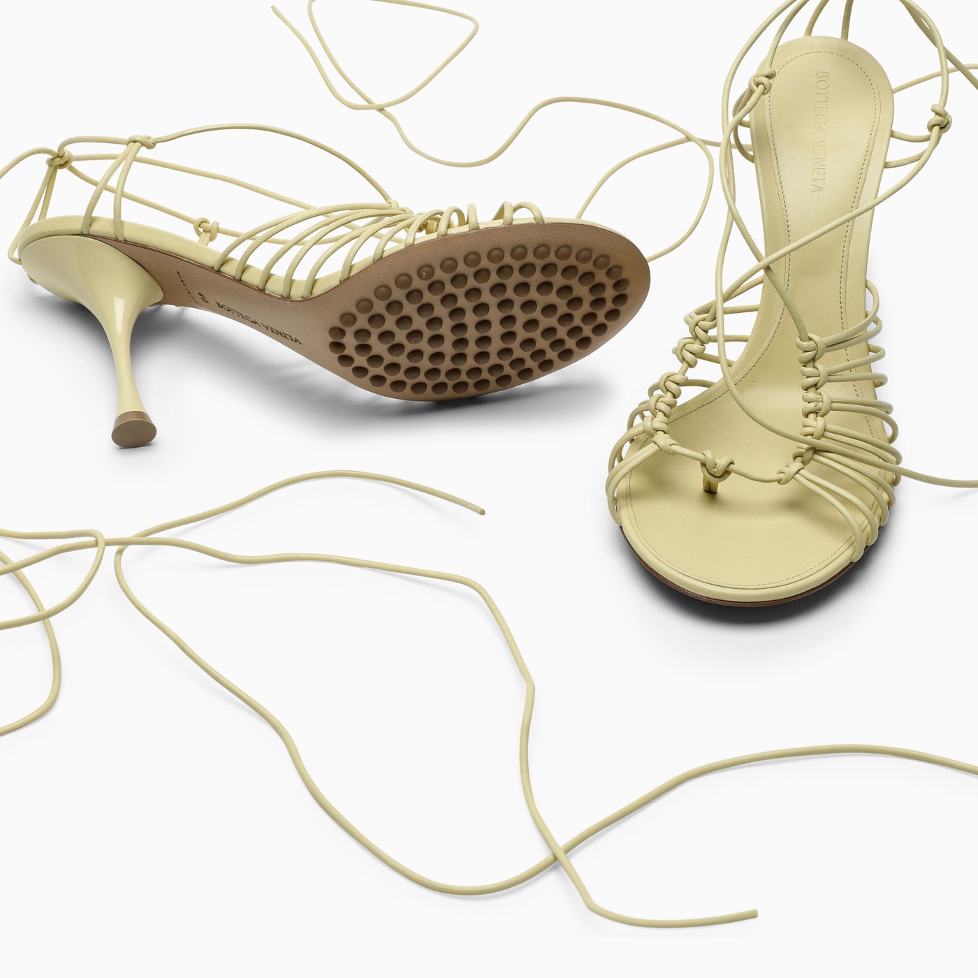 dot sandals bottega