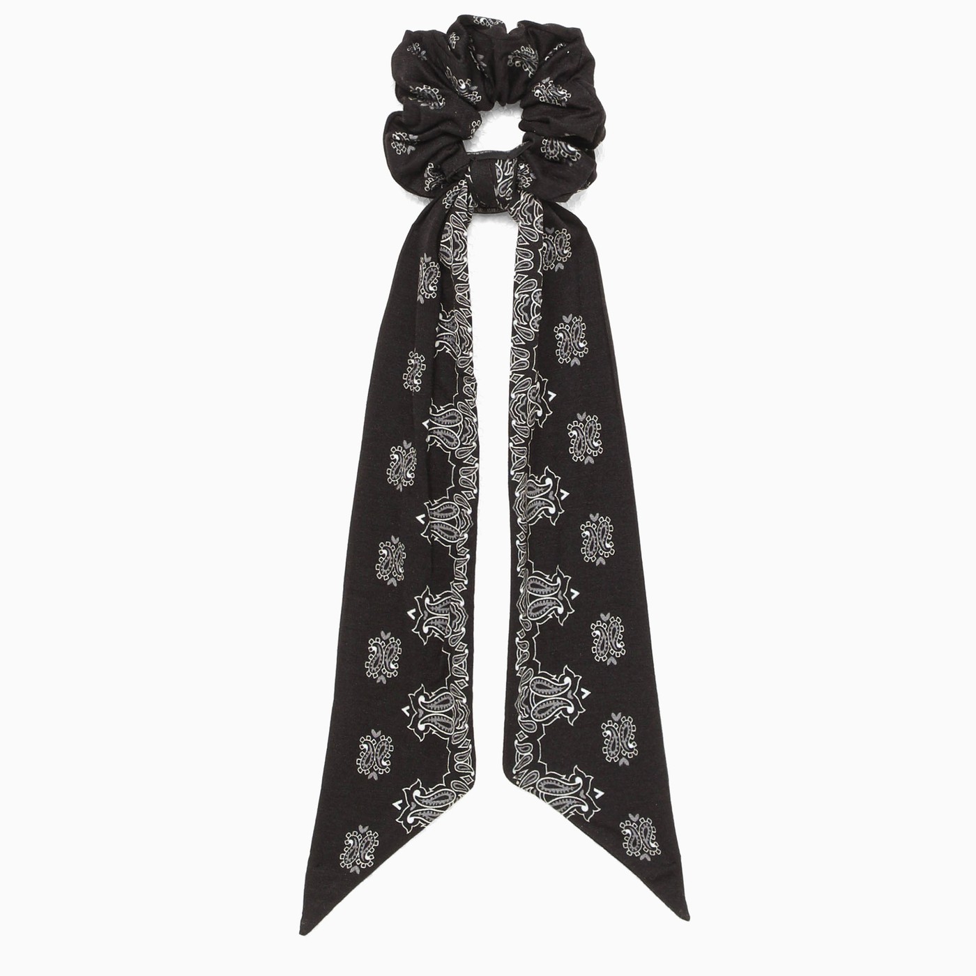 Saint Laurent Black bandana scrunchie TheDoubleF