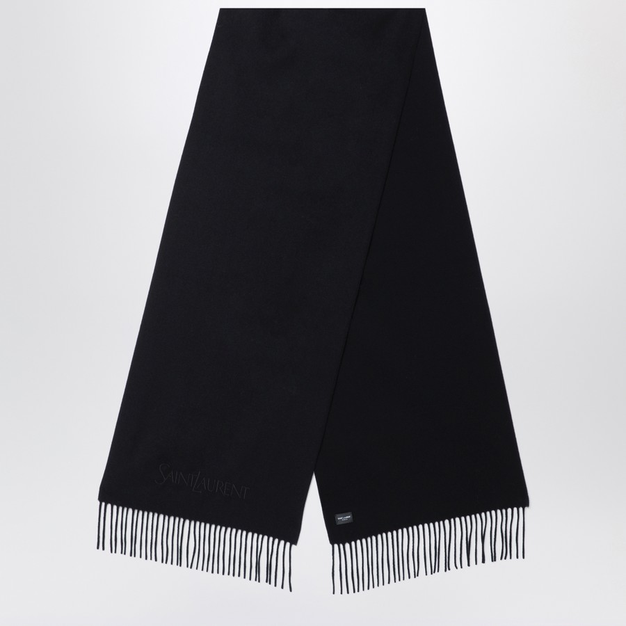 マフラー・ストール Saint Laurent CASHMERE JACQUARD SCARF (748959 3Y2011060) SAINT LAURENT サンローラン マフラー 748959 3Y201 レディース