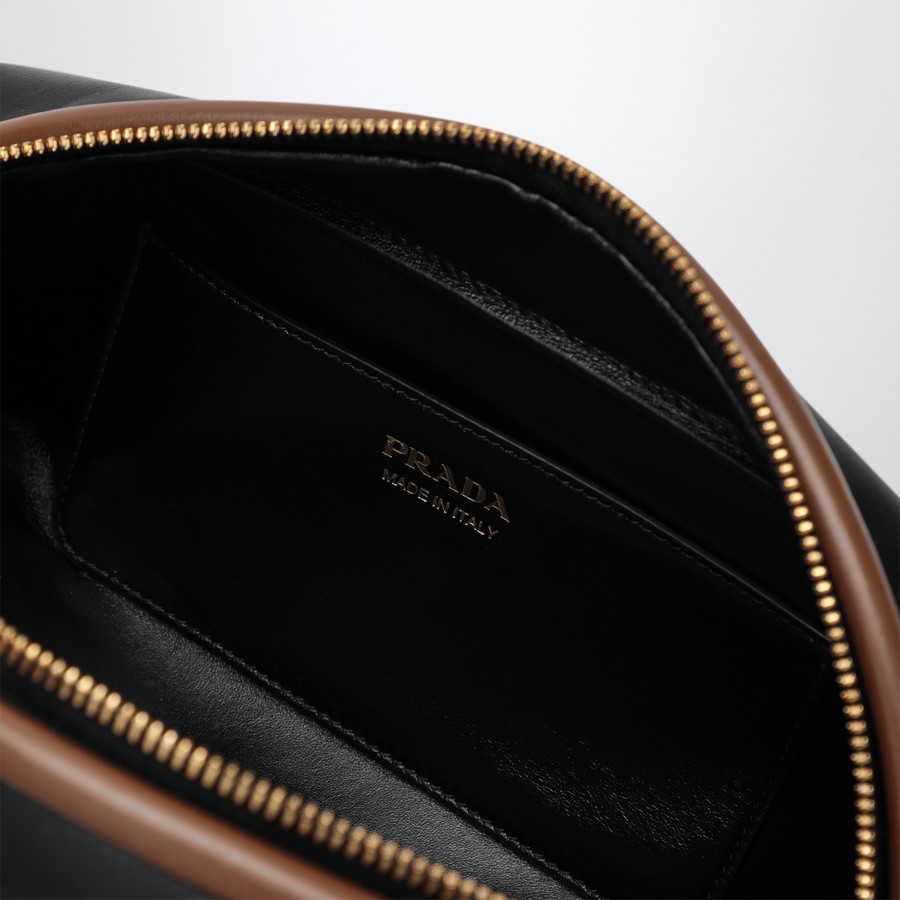 バッグ・カバンその他 PRADA PRADA SWING BAG BLACK/HAZELNUT Prada Prada Swing bag black/hazelnut | TheDoubleF