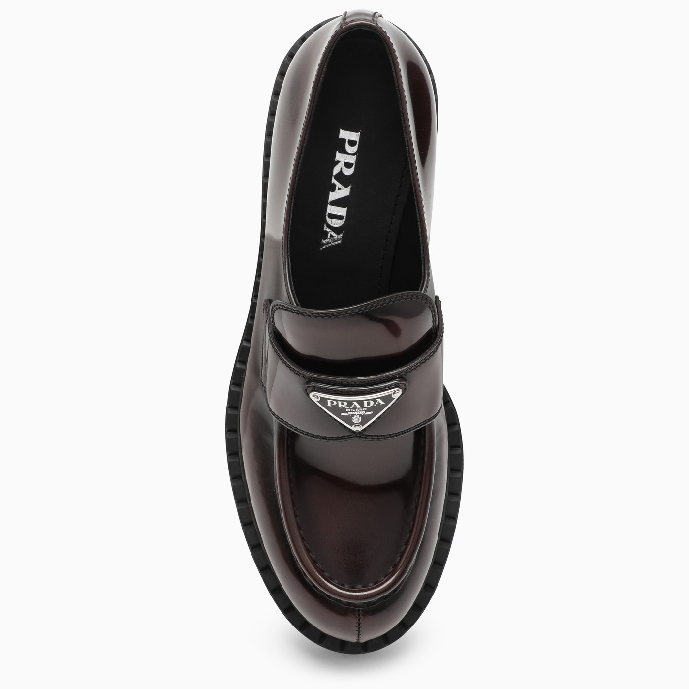 prada mocassin femme