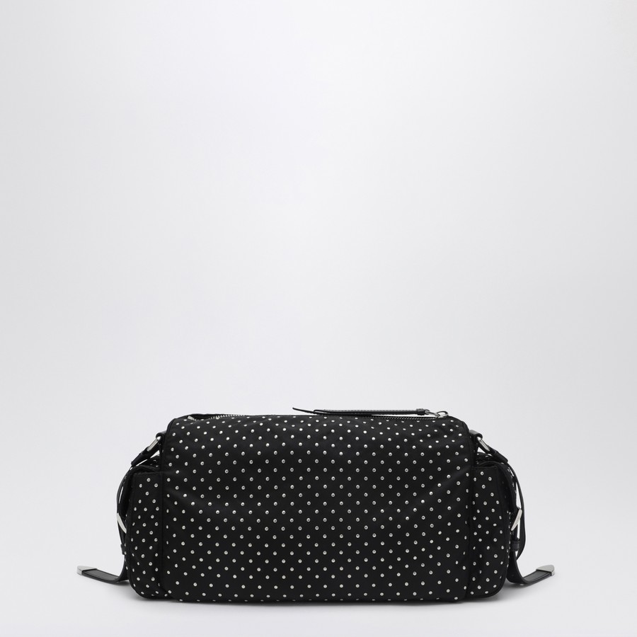 Prada Black Re-Nylon bag with studs | TheDoubleF