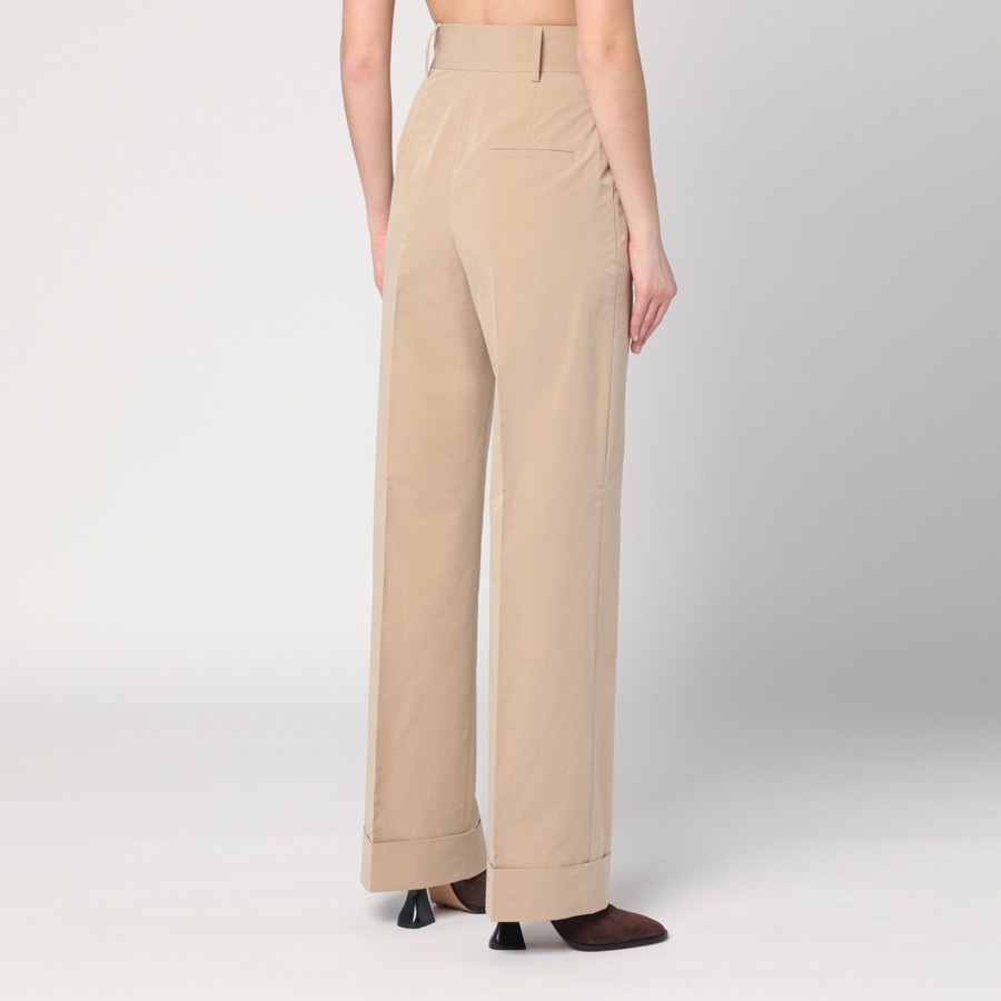 Philosophy Beige high-waisted trousers | TheDoubleF