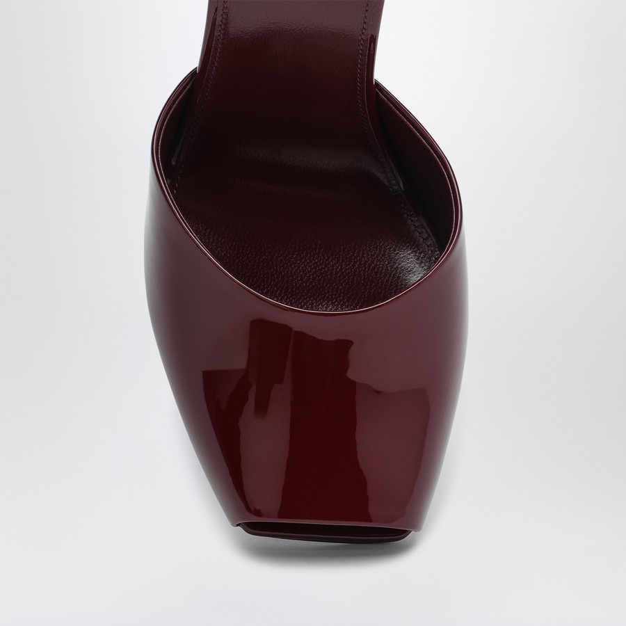 シューズ・サンダルその他 SAINT LAURENT Woman Heeled sandals Burgundy 8060481TV00 6117 Saint Laurent Shoes Woman Saint Laurent – Modecraze Inc.