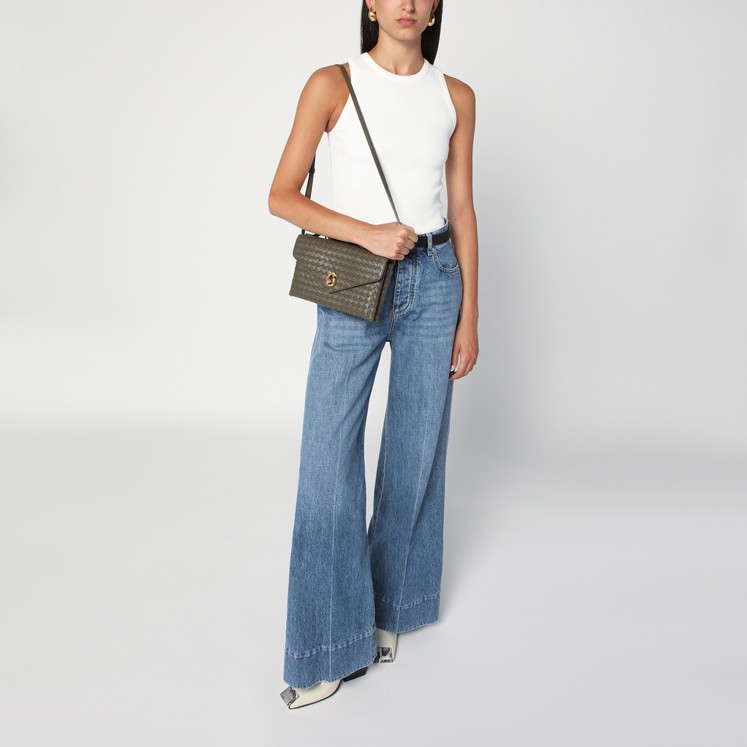 Balenciaga Medium black leather shoulder bag Modu | TheDoubleF