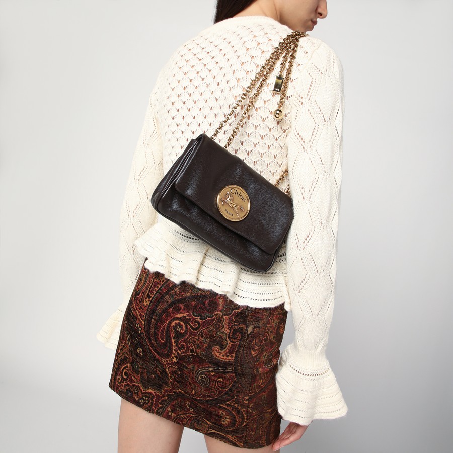 Chloé Small Chloé Heritage bag in brown | TheDoubleF