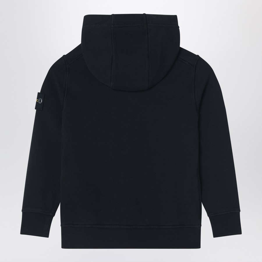 Stone Island Black cotton hoodie | TheDoubleF