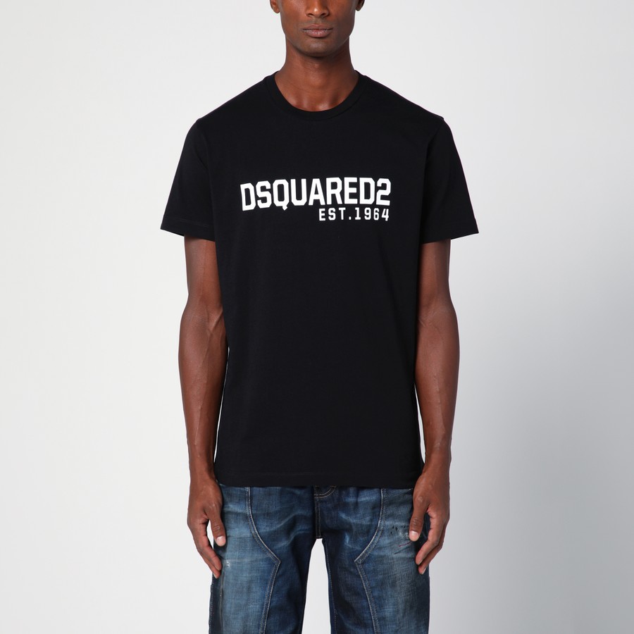 【美品】DSQUARED2 ロゴ Tシャツ ブラック XL aEAeJpLrHaFH.jpg?width=768
