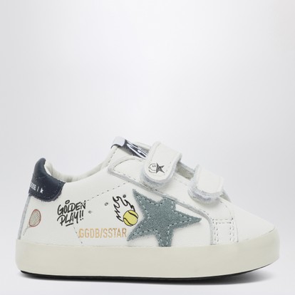 Golden Goose Super-Star sneakers with zebra pony hair star