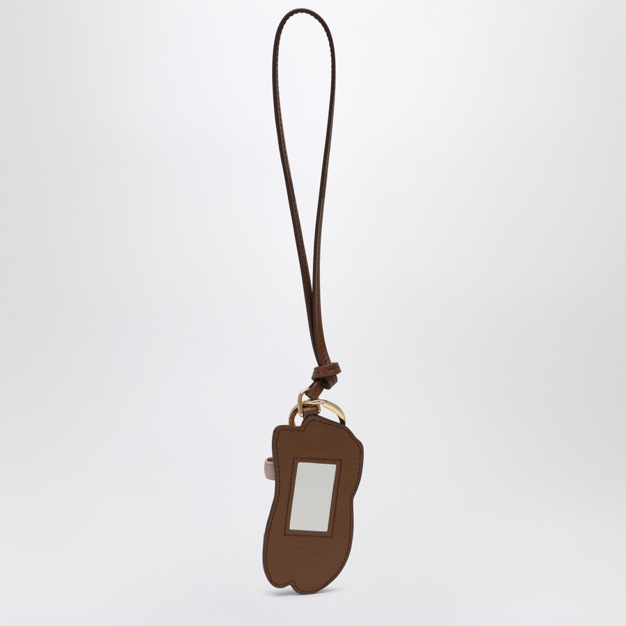 キーホルダー・キーリング MIUMIU TRICK MIU BALLET LEATHER KEY RING MIU BALLET LEATHER KEYCHAIN TRICK