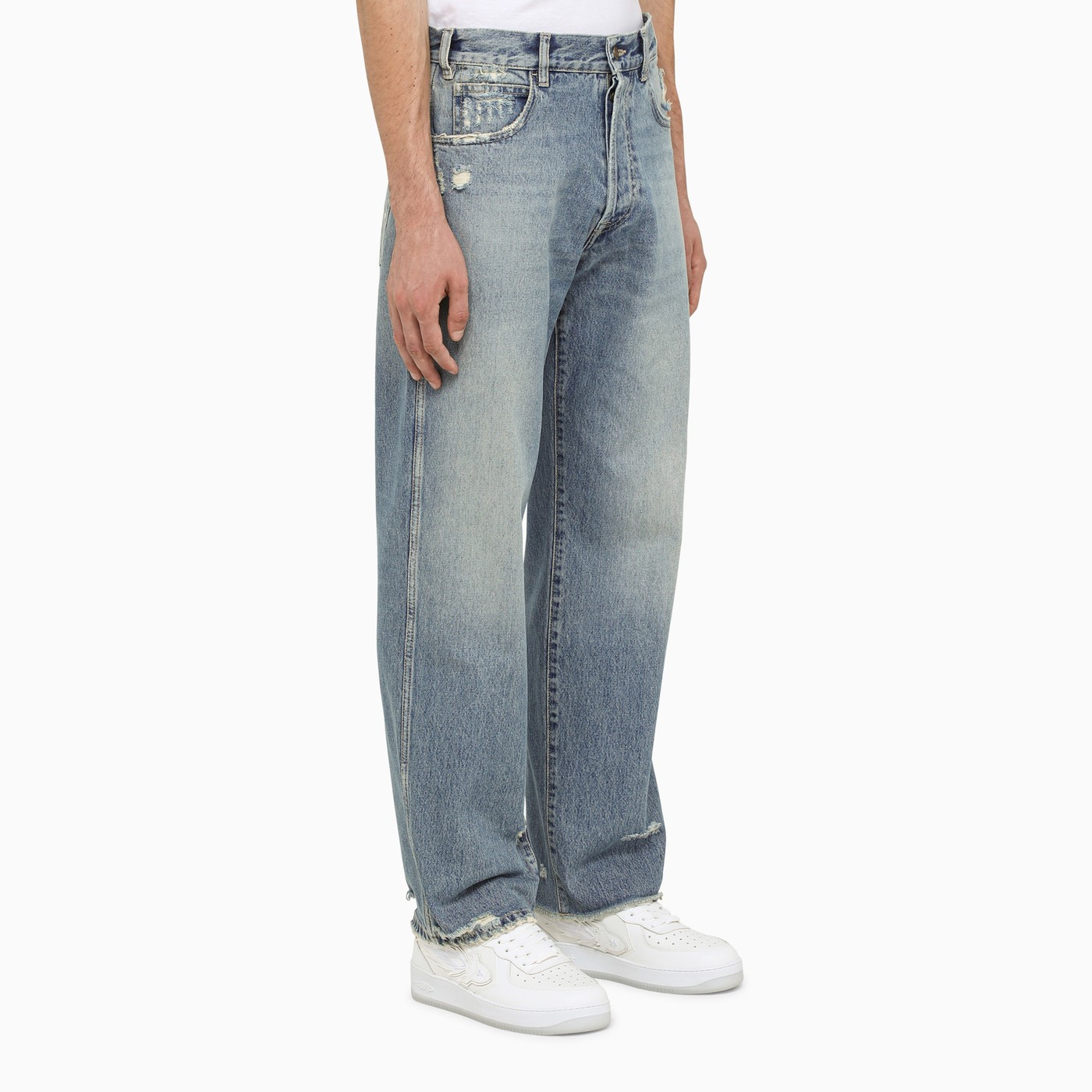 1989 STUDIO Jeans 701 indaco chiaro vintage TheDoubleF