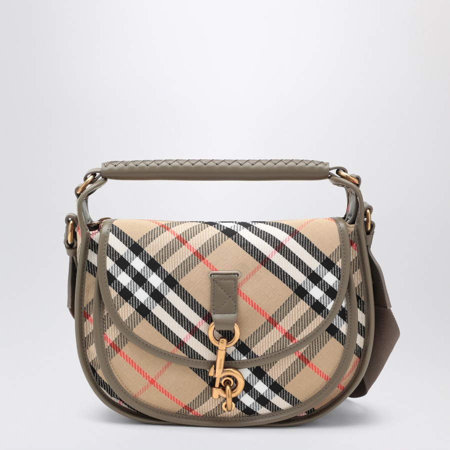 【関税&送料込】Burberry B Clip Small Messenger Bag In Suede Burberry Small clip messenger bag suede finish | The Fashion