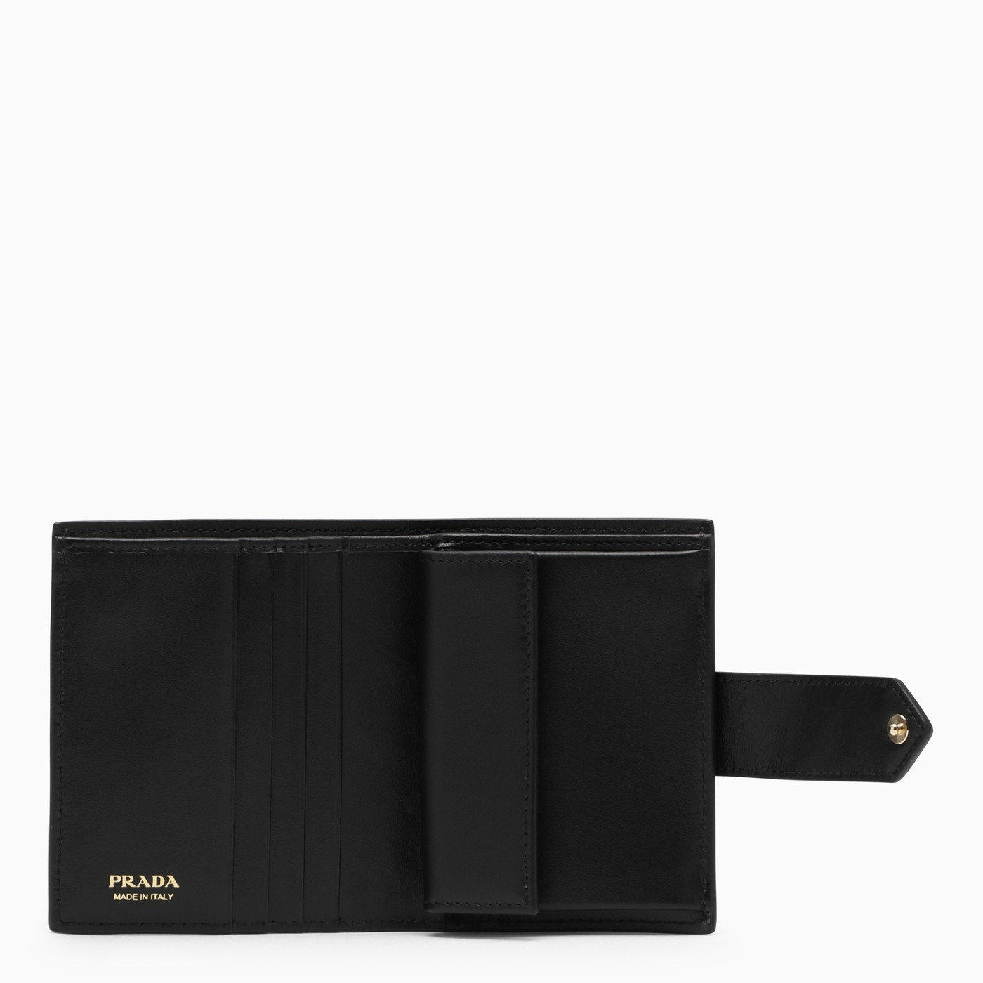 Prada Black leather card holder TheDoubleF
