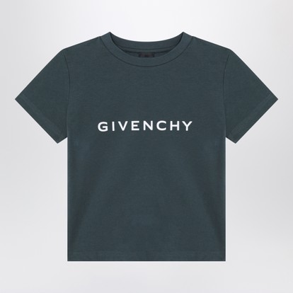 Givenchy Black cotton polo shirt with logo | TheDoubleF