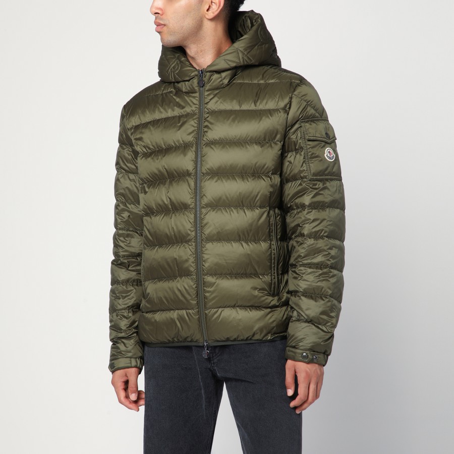 【関税＆送料込み】Moncler Short Zip-Up Puffer In Khaki Moncler Short zip-up puffer in khaki | TheDoubleF