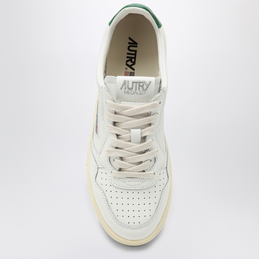 AUTRY Medalist white/green trainer | TheDoubleF