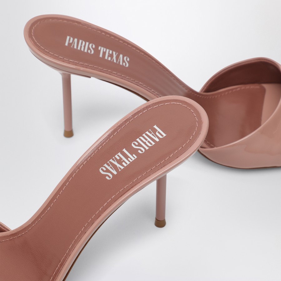 サンダル・ミュール PARIS TEXAS Women Sandals PX1141XVN01 DP PINK Paris Texas Lidia mule in antique pink patent leather