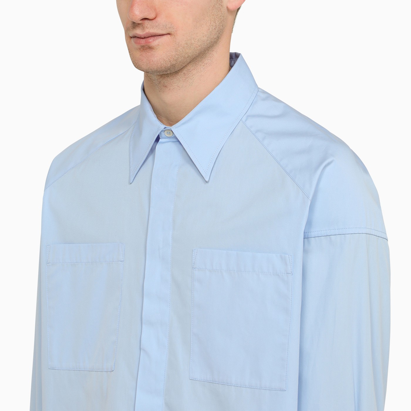 A.P.C. A.P.C. X NRL Blue cotton shirt TheDoubleF