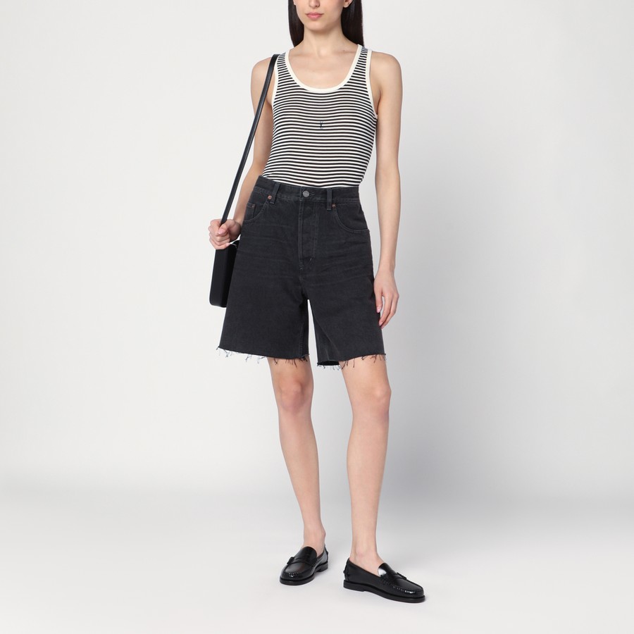 ショートパンツ SAINT LAURENT Women Shorts  Burmudas 788092Y04VD 7073 BROWN bermuda shorts in grain de poudre | Saint Laurent | YSL DK