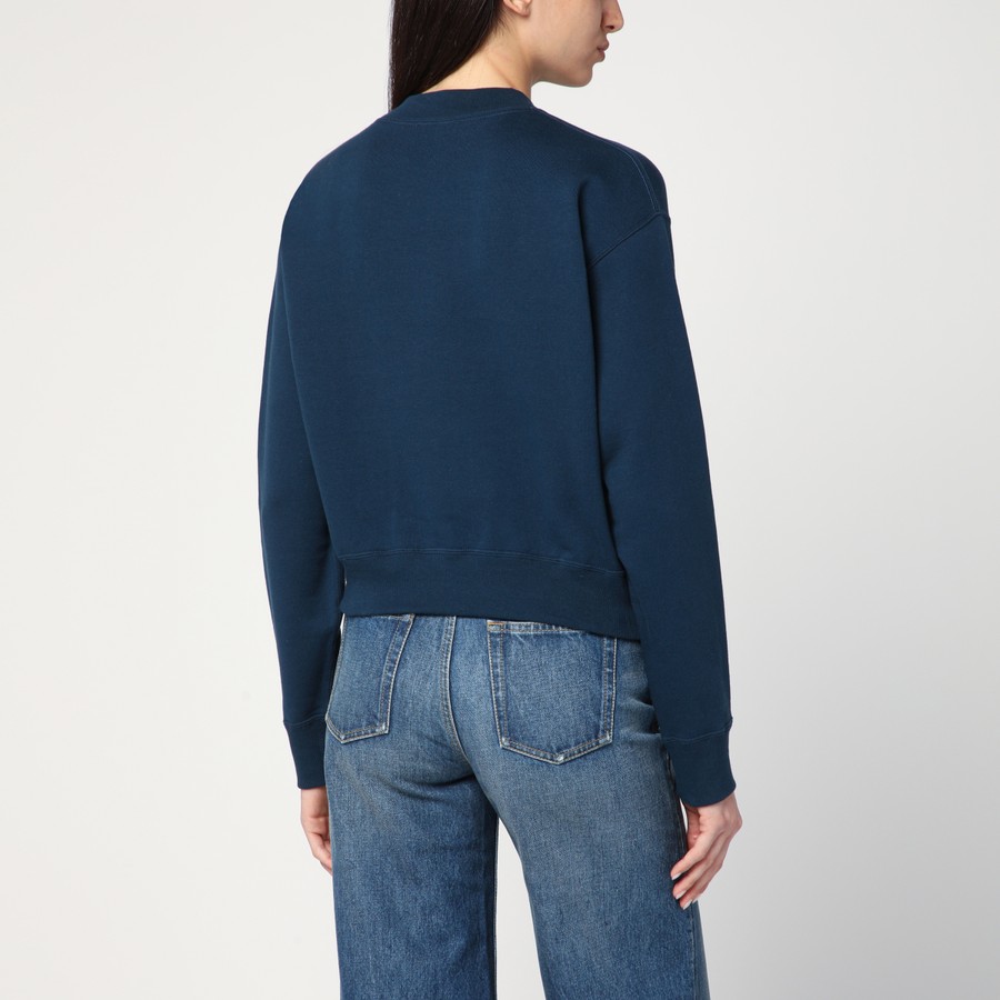 その他 Chloe FW25 Logo sweatshirt (CH24AJH12192 4C6) Chloé Navy blue sweatshirt with logo | TheDoubleF
