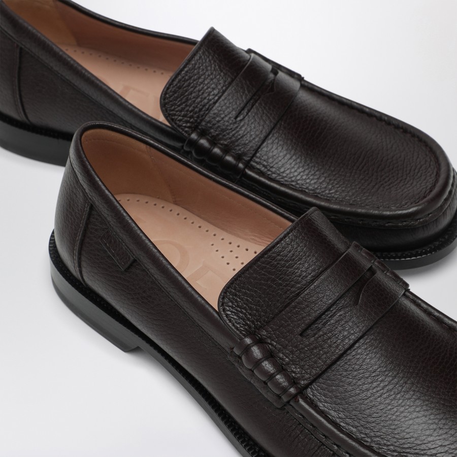 Loewe Campo loafer in dark burgundy | TheDoubleF