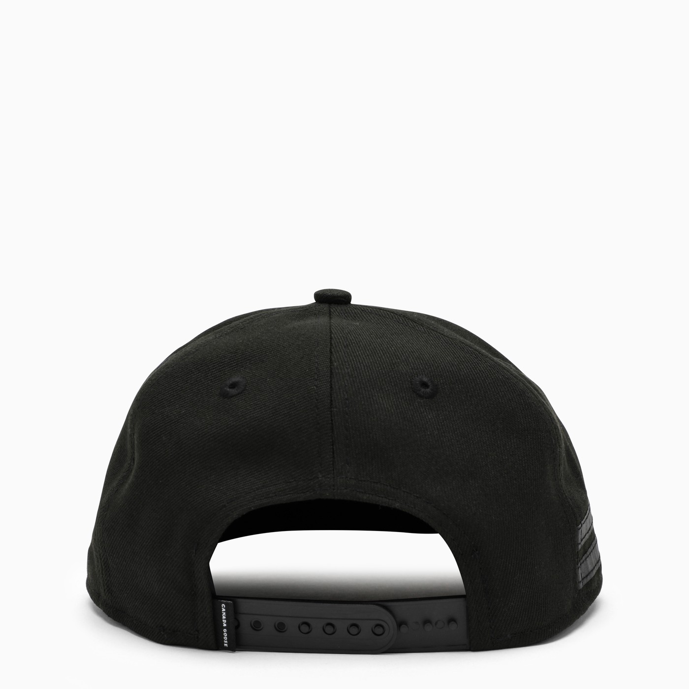 Canada Goose® Black cotton baseball cap | TheDoubleF